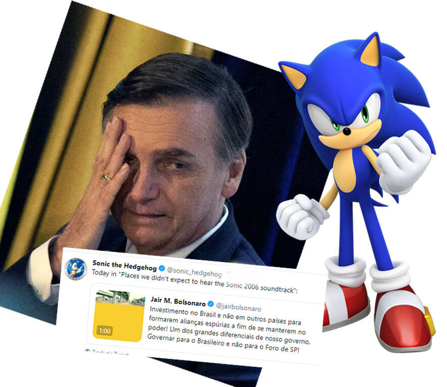 Personagem de videogame comenta sobre vídeo de Jair Bolsonaro, Lu  Lacerda
